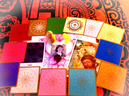 Engel Strahlen Matrix