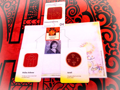 Transformationsdreieck mit den Engelsymbolen